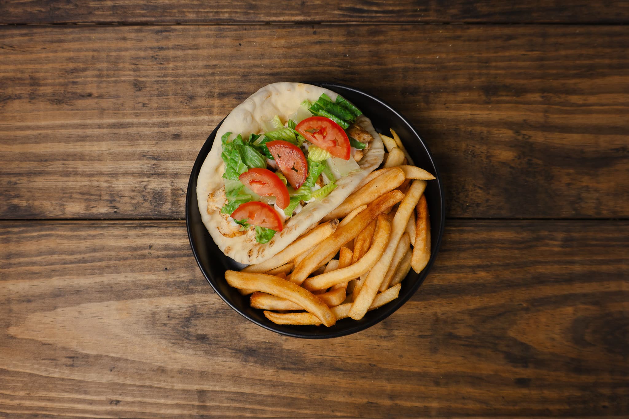 Grilled Chicken Pita
