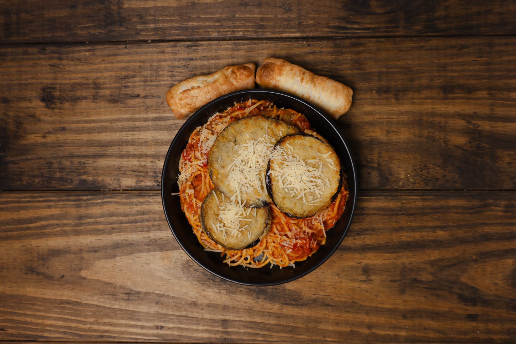 Eggplant Parmesan Pasta